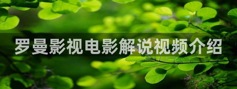 午夜老司机电影：罗曼影视电影解说视频介绍