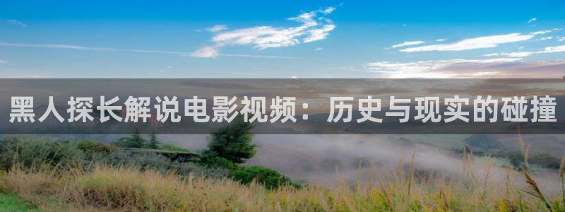 国产一区午夜在线：黑人探长解说电影视频：历史与现实的碰撞